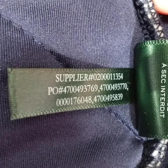 Ralph Lauren Navy Quilted Bomber Jacket - Picture 16 of 16